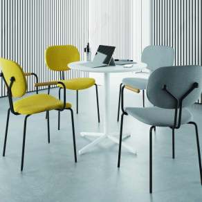 现代休闲桌椅组合3D模型下载